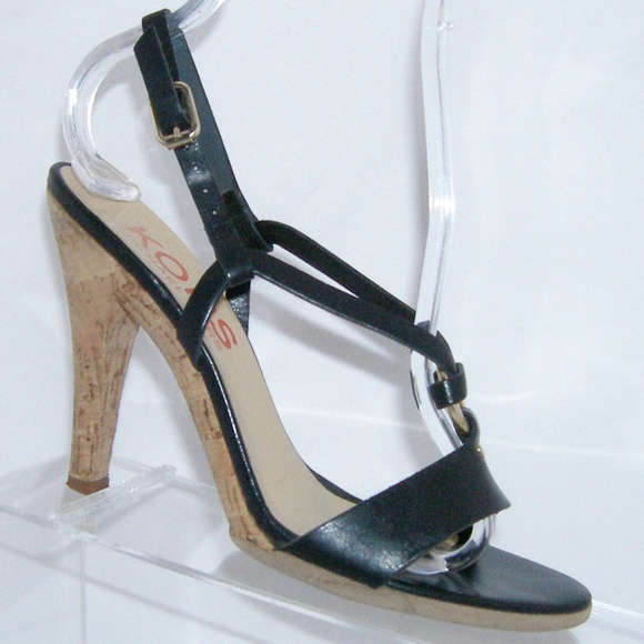 KORS Michael Kors Shoes - Kors Michael Kors leather buckle cork platform 6